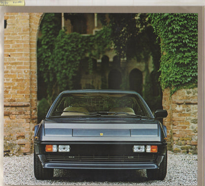 Ferrari Mondial 8 Prestige Brochure (199/80 - 20M/9/80)