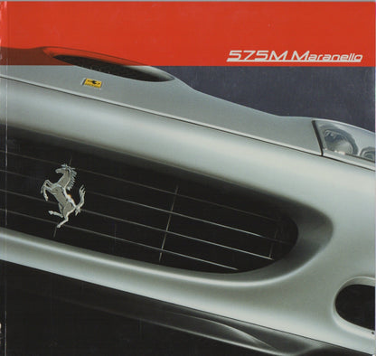 Ferrari 575M Maranello Brochure (1804/02)