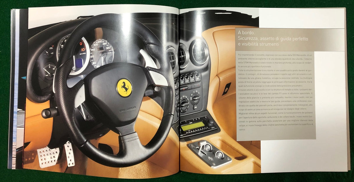 Ferrari 575M Maranello Brochure (1804/02)