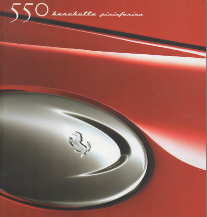 Ferrari 550 Barchetta Brochure (1616/00)