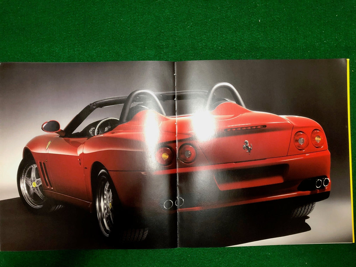 Ferrari 550 Barchetta Brochure (1616/00)