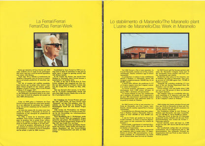 La Ferrari 1983 Brochure (277/83)