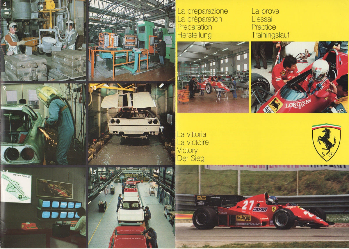 La Ferrari 1983 Brochure (277/83)