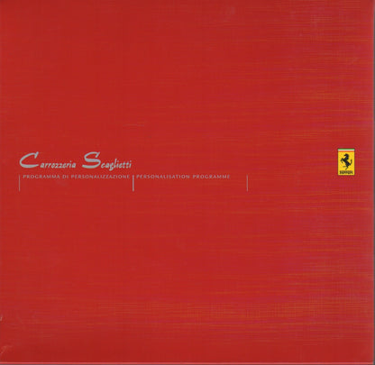 Carrozzeria Scaglietti Personalisation Programme (1899/03)