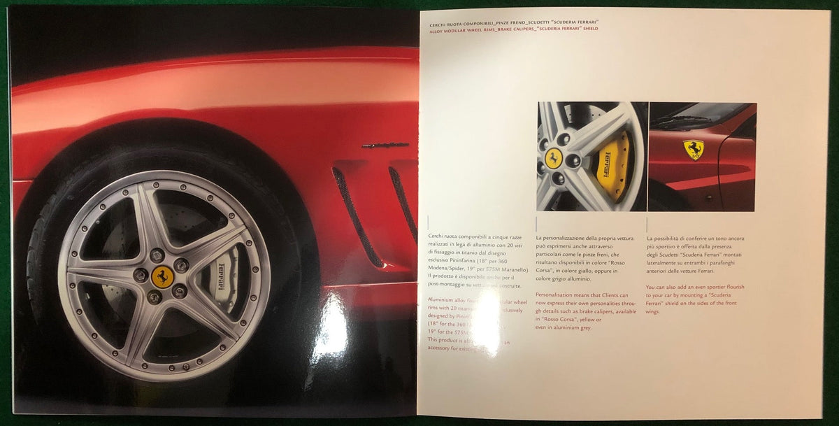 Carrozzeria Scaglietti Personalisation Programme (1899/03)