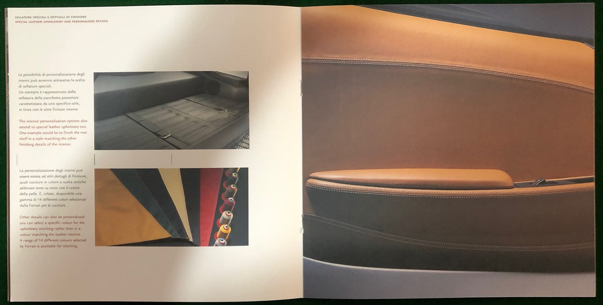 Carrozzeria Scaglietti Personalisation Programme (1899/03)