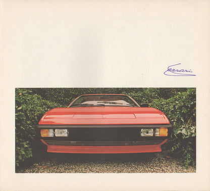 Ferrari Mondial 8 US Version Prestige Brochure (220/81 - 5.5M/9/81)