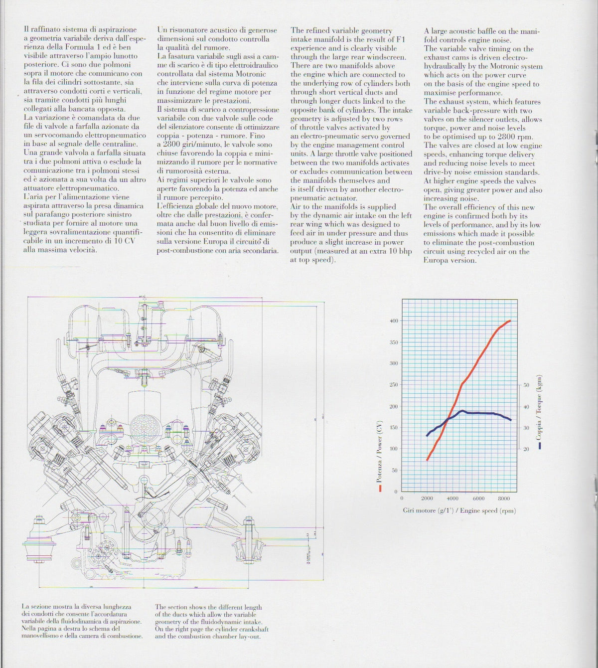 Ferrari 360 Modena Brochure (95991423 - 3M-03/99)