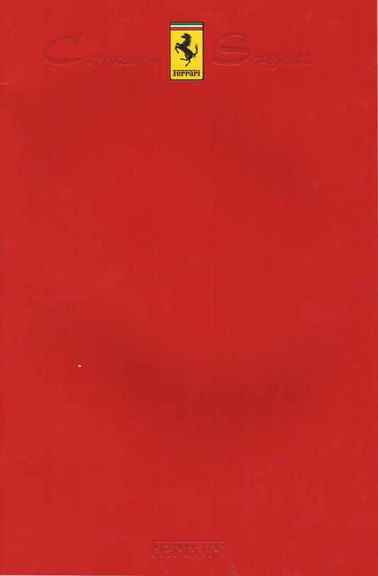 Ferrari Carrozzeria Scaglietti Customization Brochure