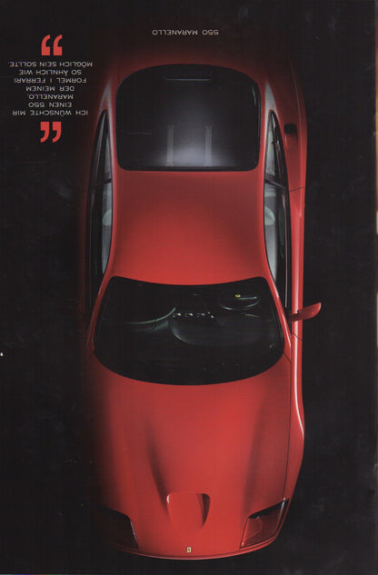 Ferrari Carrozzeria Scaglietti Customization Brochure