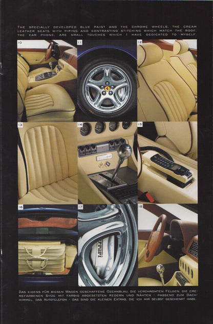 Ferrari Carrozzeria Scaglietti Customization Brochure