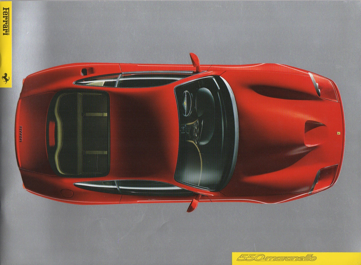 Ferrari 550 Maranello Press Kit (1102/96 - 3M-07/96)