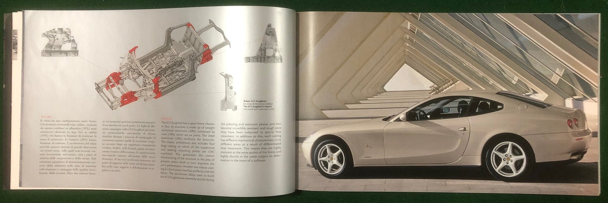 Ferrari 612 Scaglietti Super Brochure (2172/05)