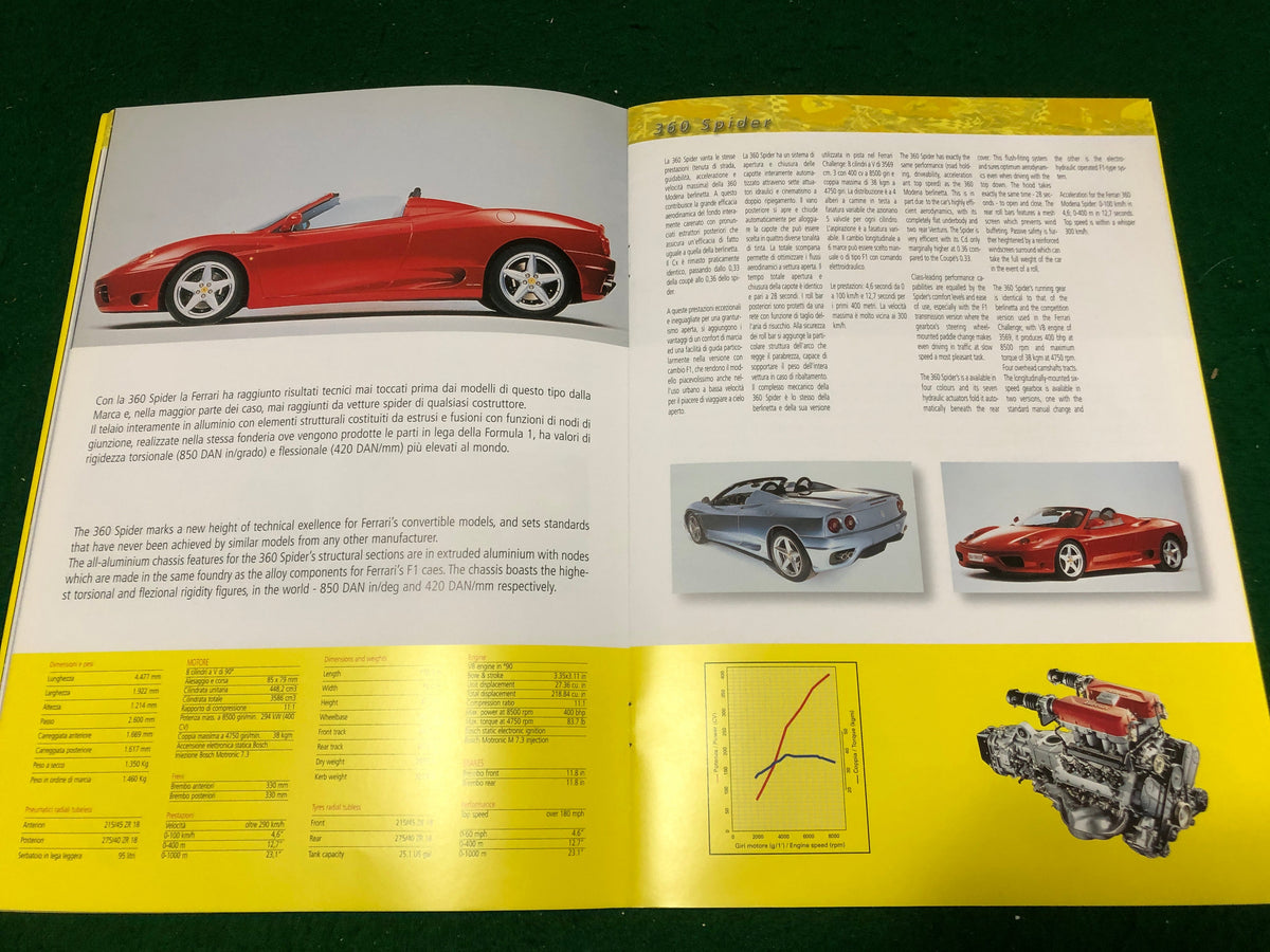 Ferrari - The Official World Club 2000 Brochure (1557/00)