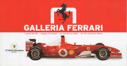 Galleria Ferrari 2004 Brochure