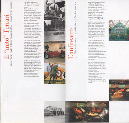 Galleria Ferrari 2004 Brochure