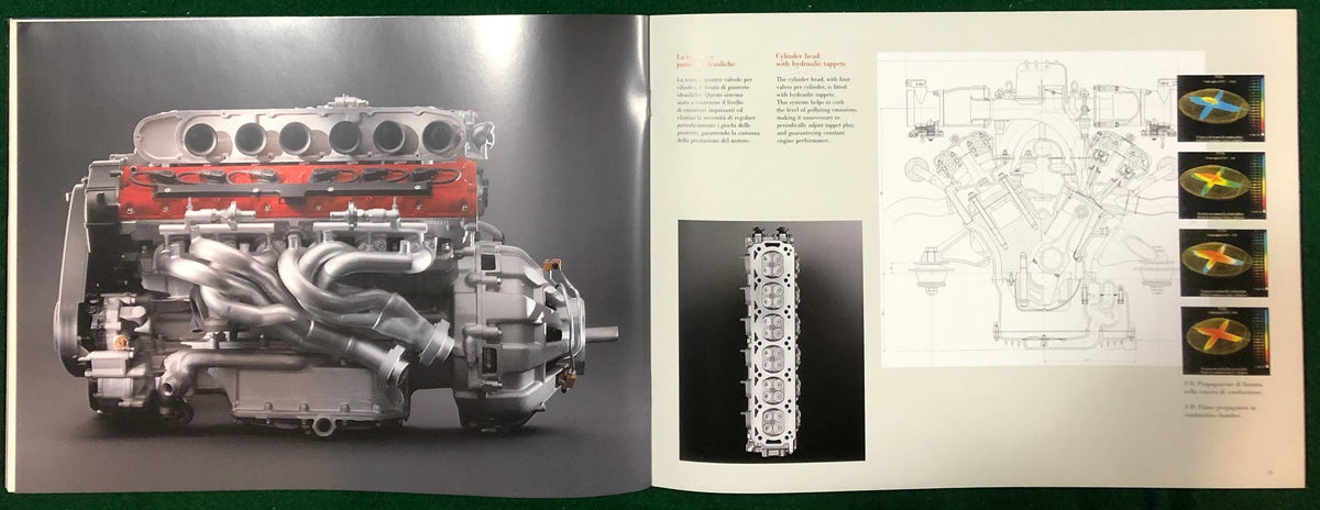 Ferrari 550 Maranello Deluxe Brochure (1101/96 - 3M-07/96)