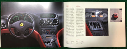 Ferrari 550 Maranello Deluxe Brochure (1101/96 - 3M-07/96)