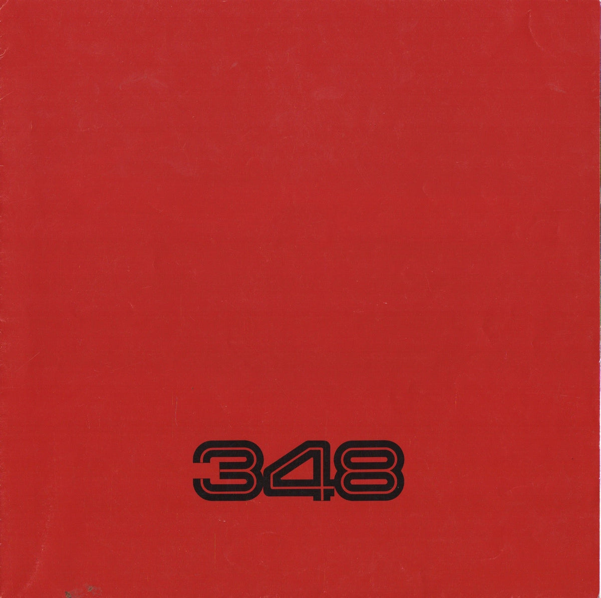 Ferrari 348 Brochure (575/89 6M/05-90)