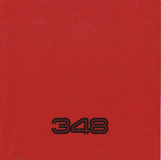 Ferrari 348 Brochure (575/89 6M/05-90)