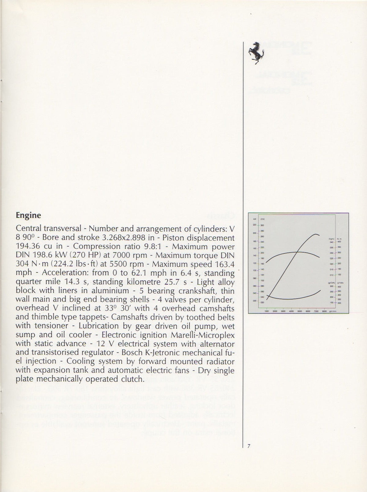 Ferrari Product Range 1988 Brochure (506/88 - 3M/6/88)(GB)
