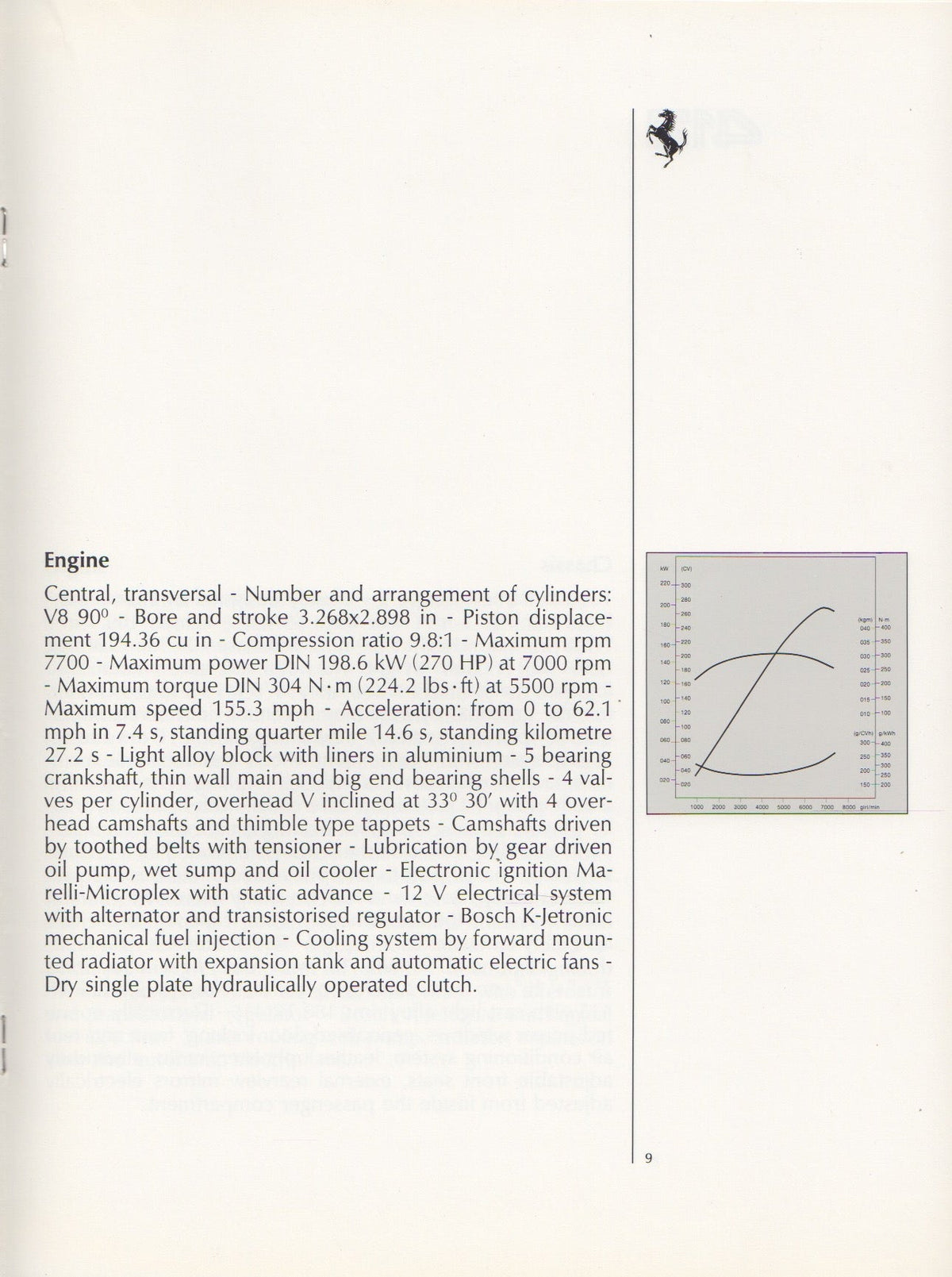 Ferrari Product Range 1988 Brochure (506/88 - 3M/6/88)(GB)