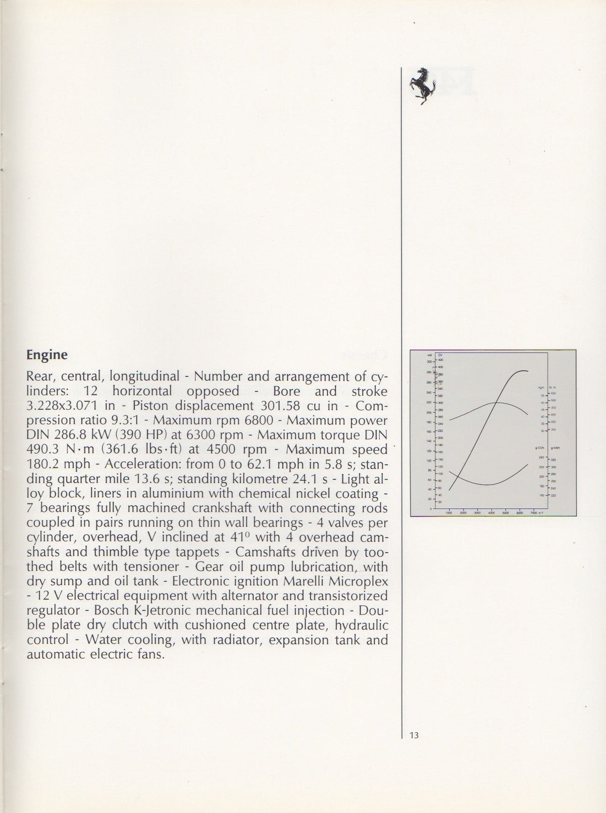 Ferrari Product Range 1988 Brochure (506/88 - 3M/6/88)(GB)