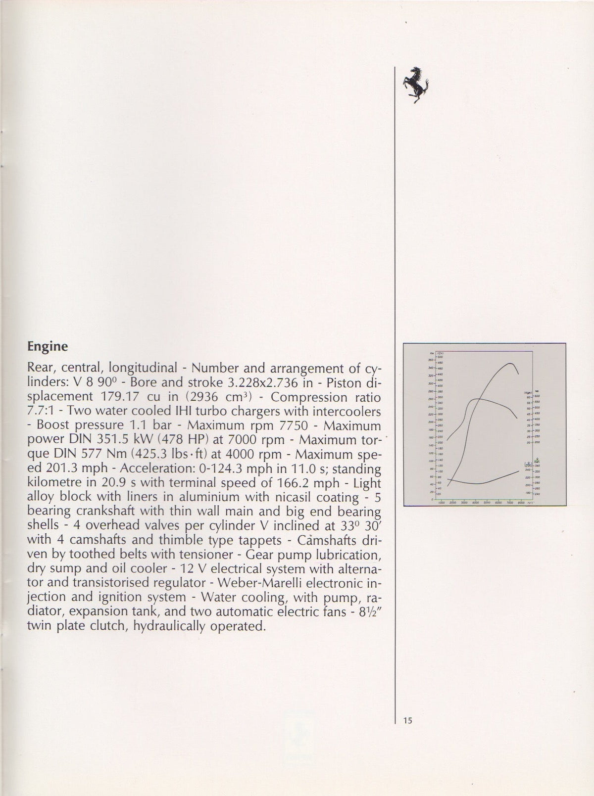 Ferrari Product Range 1988 Brochure (506/88 - 3M/6/88)(GB)