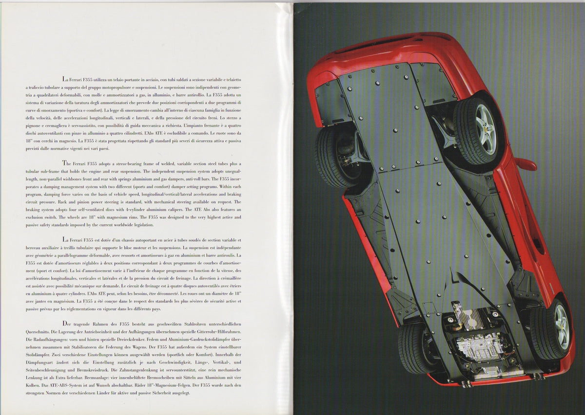 Ferrari F355 & 355 F1 (1258/97 - 3.5M-09-98)