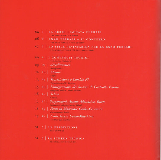Ferrari Enzo Press Kit (1854/02)