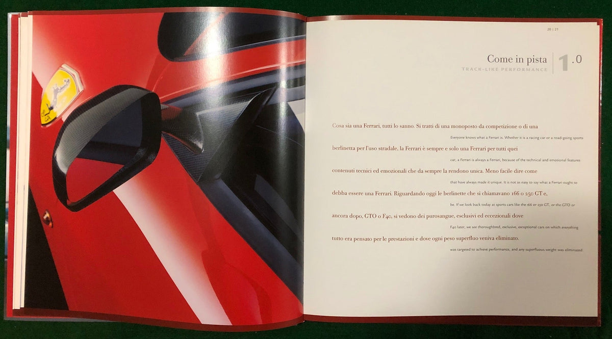 Ferrari Challenge Stradale Deluxe Brochure (1920/03)