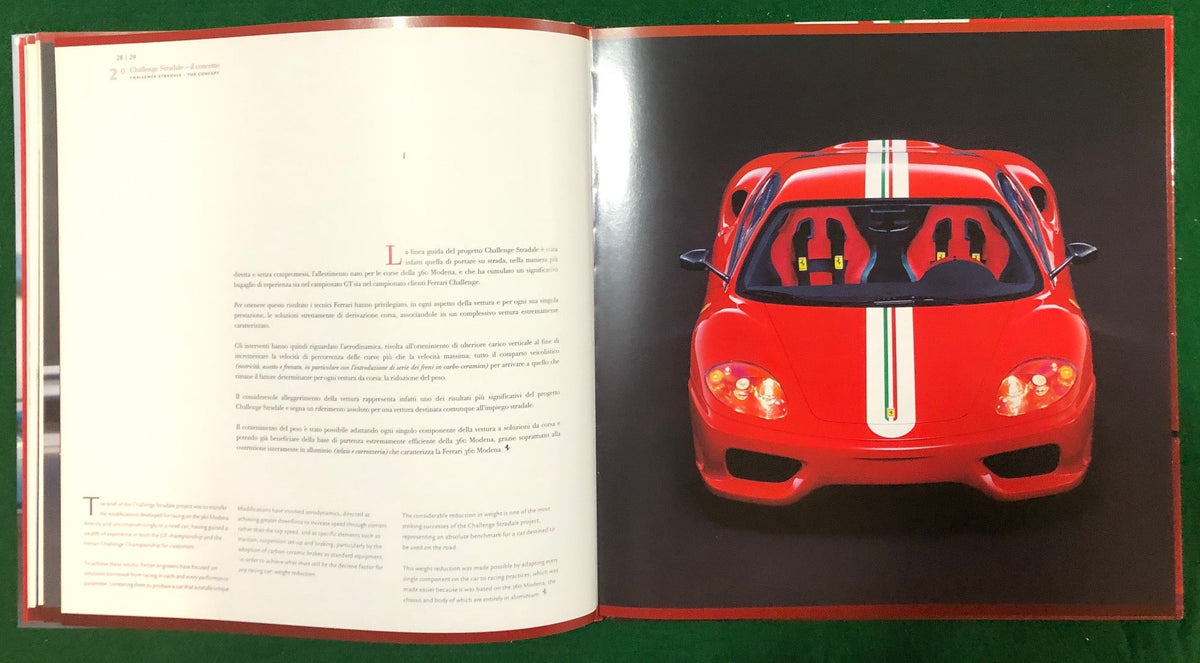 Ferrari Challenge Stradale Deluxe Brochure (1920/03)