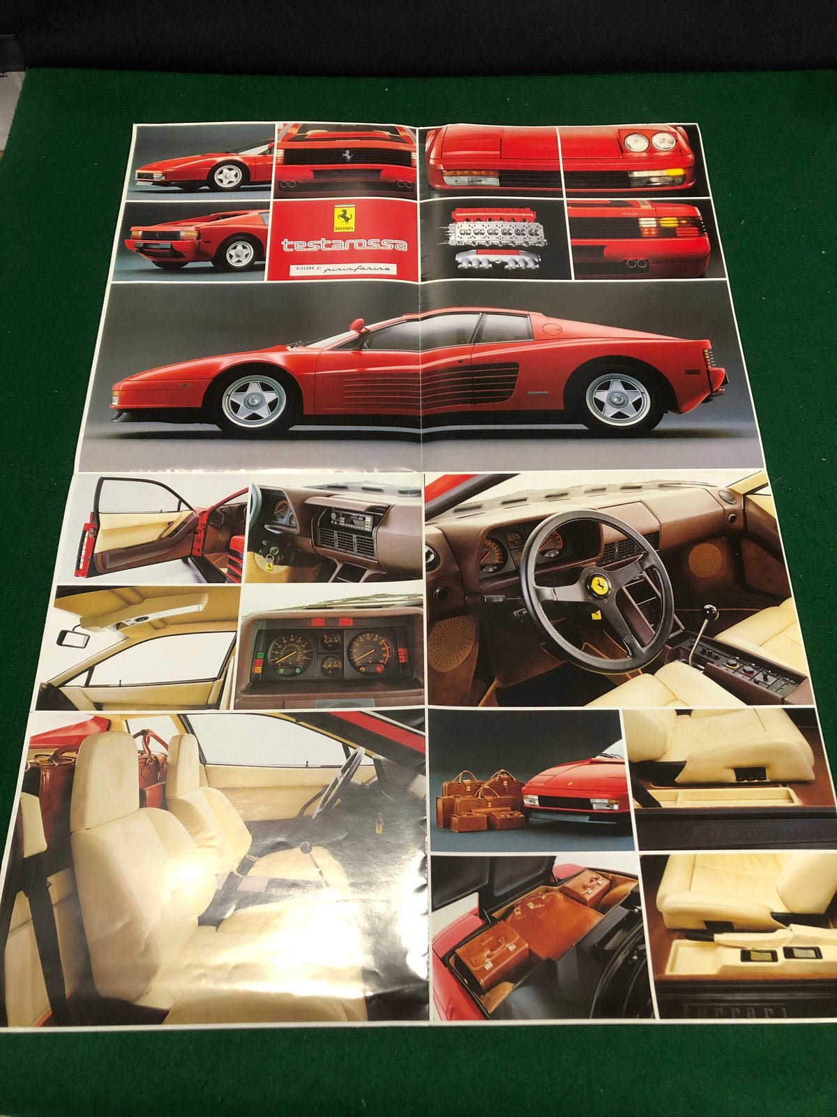 Ferrari Testarossa Brochure (Europe)(326/84 - 10M/10/84)