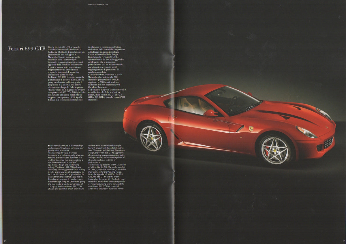 Ferrari Product Range 2006 Brochure (2381/06)