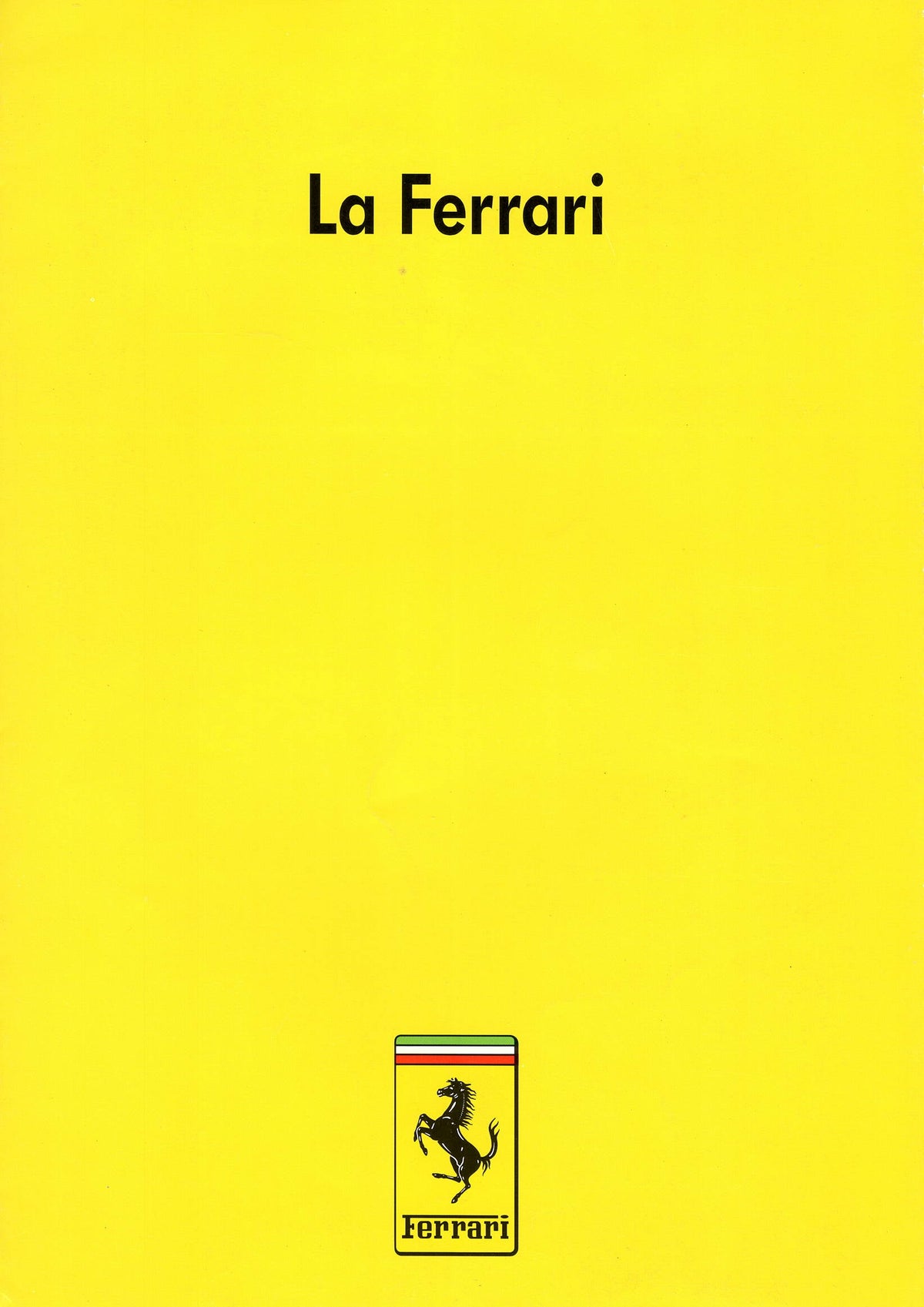 La Ferrari 1989 (537/89 - 5M/01/89)