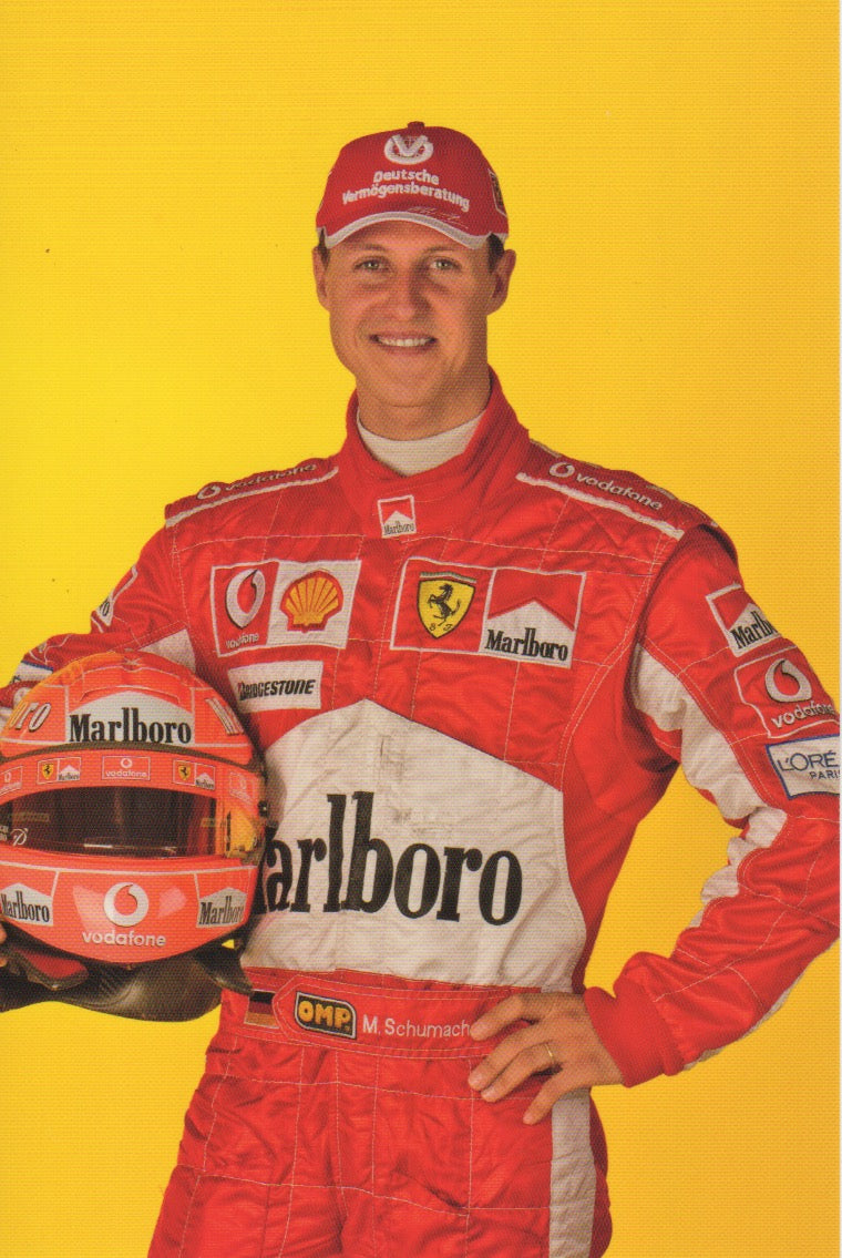 Ferrari Official Card - Michael Schumacher 2005 (0/05)