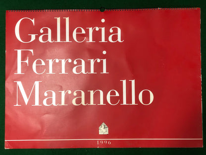 Ferrari Official 1996 Calendar (1027/95)