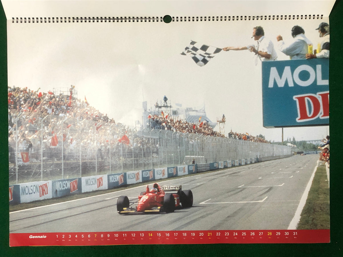 Ferrari Official 1996 Calendar (1027/95)