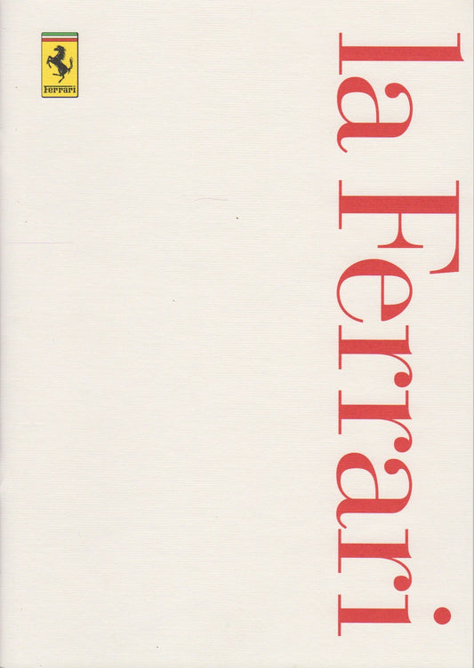 Ferrari Product Range 1997 Brochure (1159/97 - 5M-04/97)