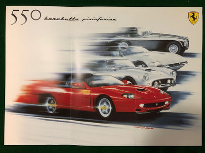 Ferrari 550 Barchetta Pininfarina Brochure (1617/00)