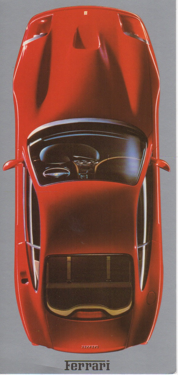 Ferrari 550 Maranello UK Debut Invitation 1996 (0/96)