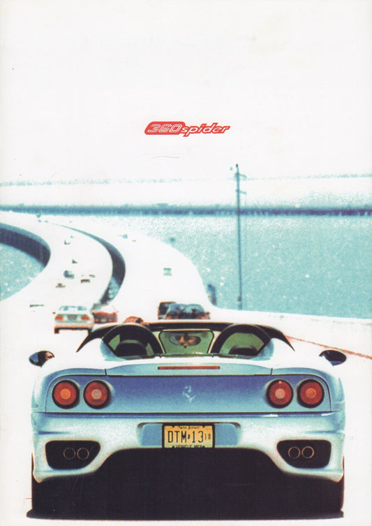 Ferrari 360 Spider - Large Notepad (1598/00)