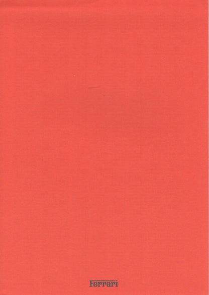 Ferrari 550 Barchetta Presentation Press Brochure - Paris 2000