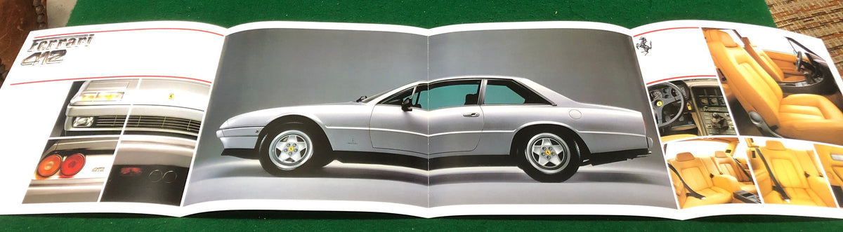 Ferrari 412 Brochure (345/85)