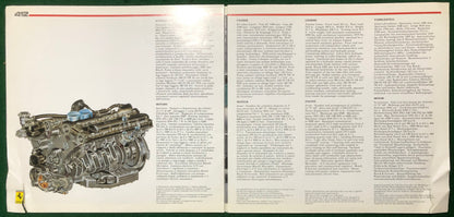 Ferrari 412 Brochure (345/85) - Damaged