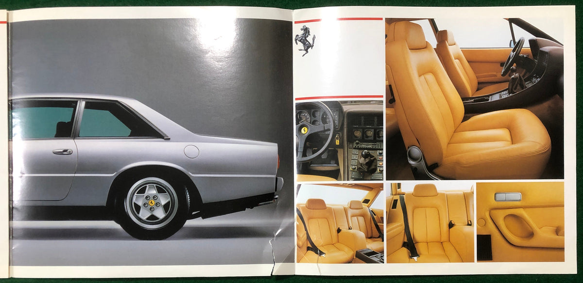 Ferrari 412 Brochure (345/85) - Damaged