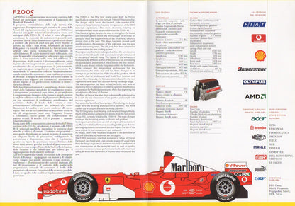 Ferrari F1 F2005 Brochure (2192/05)