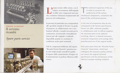 Ferrari Classiche - La Certificazione (2326/05)