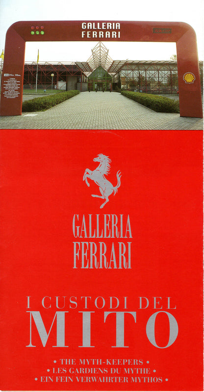 Galleria Ferrari 1999 Brochure/Pamphlet
