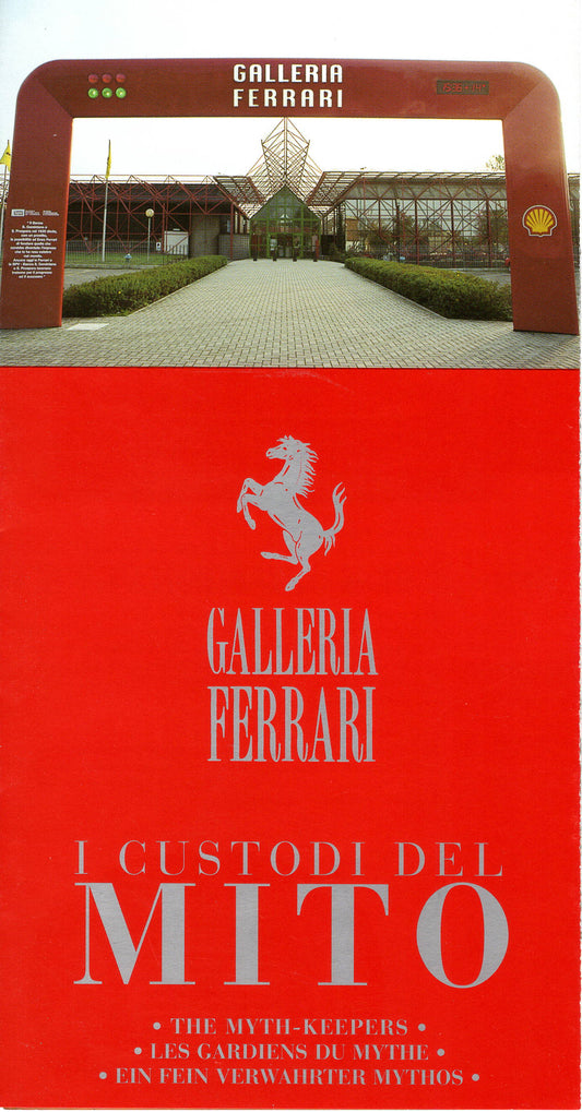 Galleria Ferrari 1999 Brochure/Pamphlet